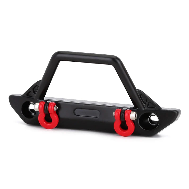 INJORA Metal Front Stinger Bumper with Lights for SCX24 Jeep