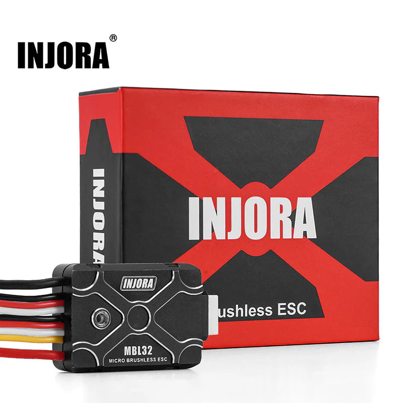 INJORA: Micro Brushless MBL32 ESC for 1/18 1/24 RC Crawler (ESC ONLY) (MBL32)