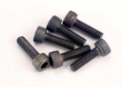 Traxxas  Screws, 3x10mm caphead machine (6) (no washer)  (2587)