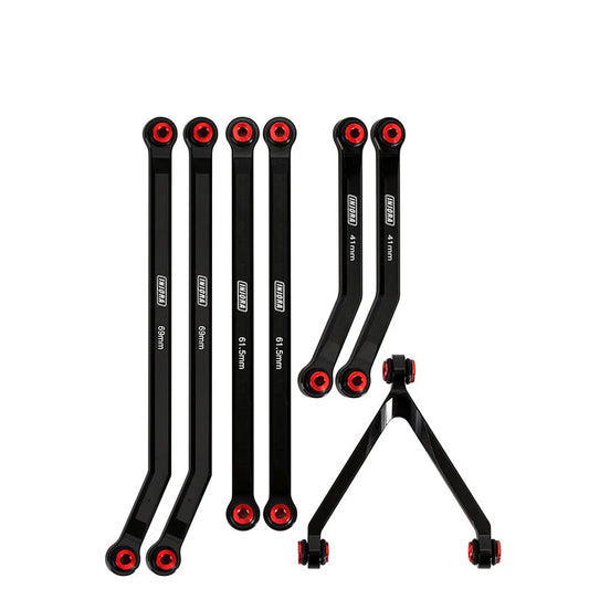 INJORA: 7pcs High Clearance Chassis Links for Axial SCX24 Deadbolt Betty (Multiple Colors Available)