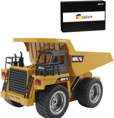 HUINA 1534 1/18 Scale 2.4GHz RC 9CH Dump Truck Model (RTR Version)