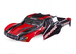 Traxxas Body, Slash® 4X4 (also fits Slash® VXL & Slash® 2WD), Red (painted, decals applied) (5855-Red)