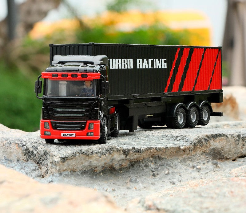 Turbo Racing 1:76 Semi-Truck (C50-BLACK)