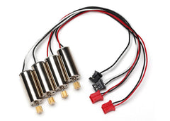 Latrax: Motor, clockwise (high output, red connector) (2) / Motor, counter-clockwise (high output, black connector) (2)