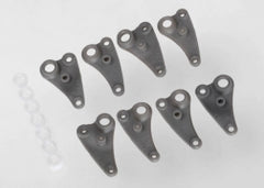 Traxxas Rocker arm set, long travel/ plastic bushings (8) (7156)