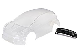 Traxxas Body, Ford Fiesta® ST Rally (clear, requires painting) (7412)