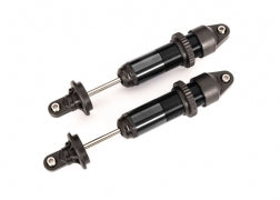 Traxxas  Shocks, GTX, medium (aluminum, black-anodized) (fully assembled w/o springs) (7861A)