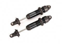 Traxxas  Shocks, GTX, medium (aluminum, black-anodized) (fully assembled w/o springs) (7861A)