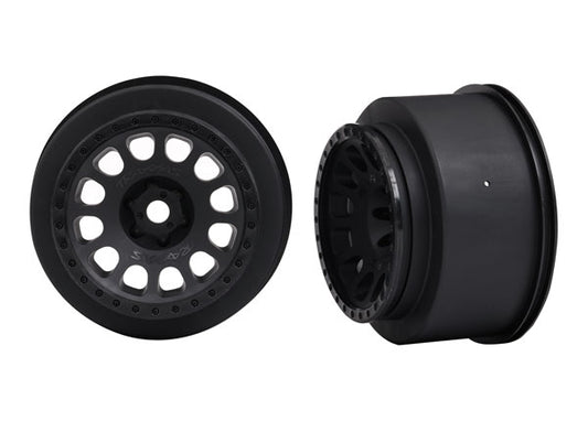 Traxxas Wheels, XRT® Race, black (left and right) (7874)