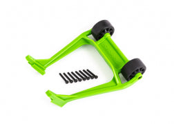 Traxxas Wheelie bar, green (assembled)/ 3x20 CS (8) (9576G)