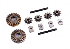 Traxxas Gear set, differential (output gears (2)/ spider gears (4)/ spider gear shafts (2)/ spacers (4)) (9582)