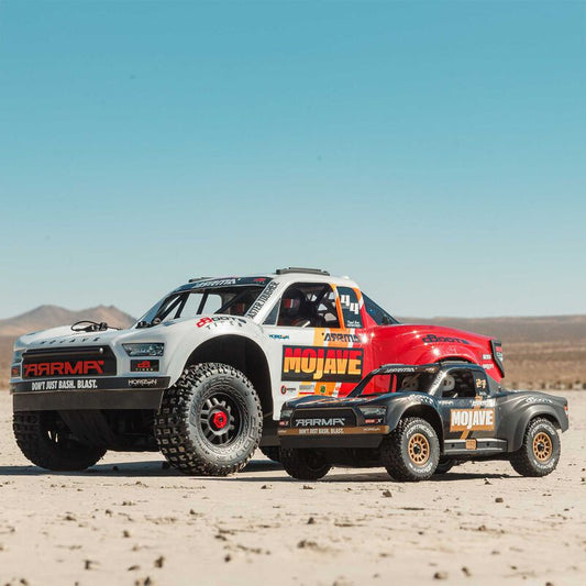 Arrma: MOJAVE GROM 223S BLX Brushless 4X4 Small Scale Desert Truck RTR with Battery & Charger (***Pre-Order Only***)