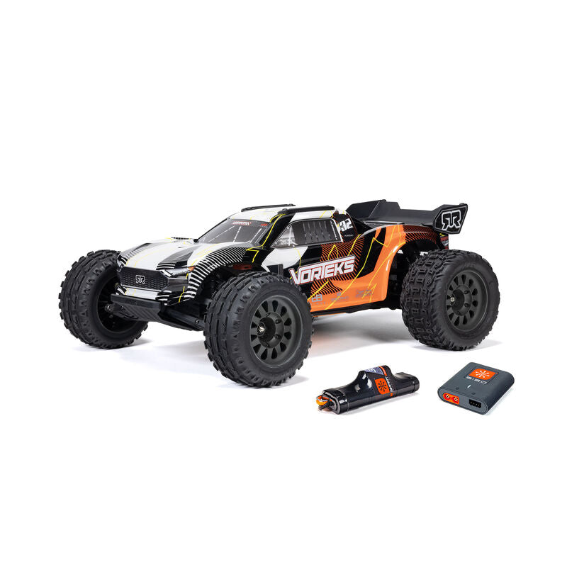 ARRMA 1/10 VORTEKS MEGA 550 2WD Stadium Truck RTR with Battery & Charger (ARA3205S)