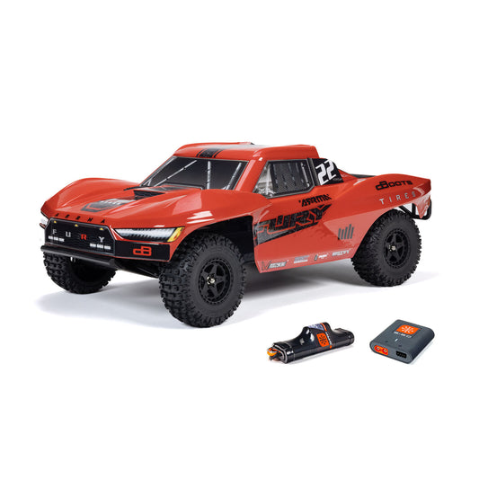 ARRMA 1/10 FURY MEGA 550 2WD Short Course Truck RTR with Battery & Charger (ARA3221ST)