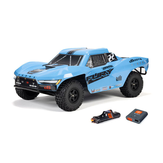 ARRMA 1/10 FURY MEGA 550 2WD Short Course Truck RTR with Battery & Charger (ARA3221ST)