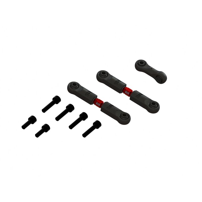 Arrma Aluminum Adjustable Steering Links Set B (2): GROM (ARA340217)