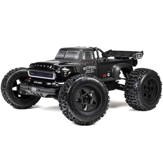 Arrma 1/8 Notorious 6S BLX V6 4WD Brushless Classic Stunt Truck with Spektrum RTR (ARA8611V6T)