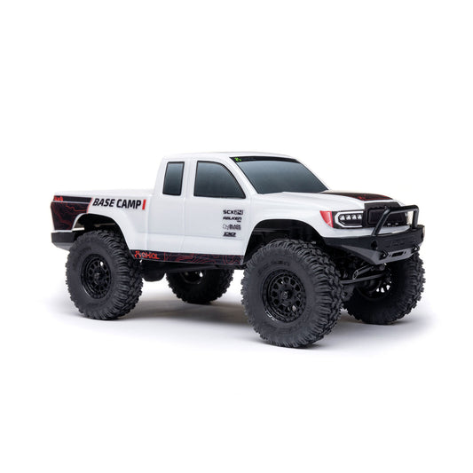 Axial 1/24 SCX24 Base Camp 4WD Rock Crawler Brushed RTR with Battery & Charger (AXI-1219)