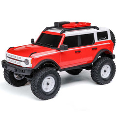 Axial 1/24 SCX24 2021 Ford Bronco 4WD Truck Brushed RTR ( Red) (AXI00006T)