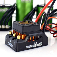 Castle Creations COPPERHEAD 10 Sensored ESC & 1415-2400Kv Motor Combo, 5mm Shaft (CSE010016616)