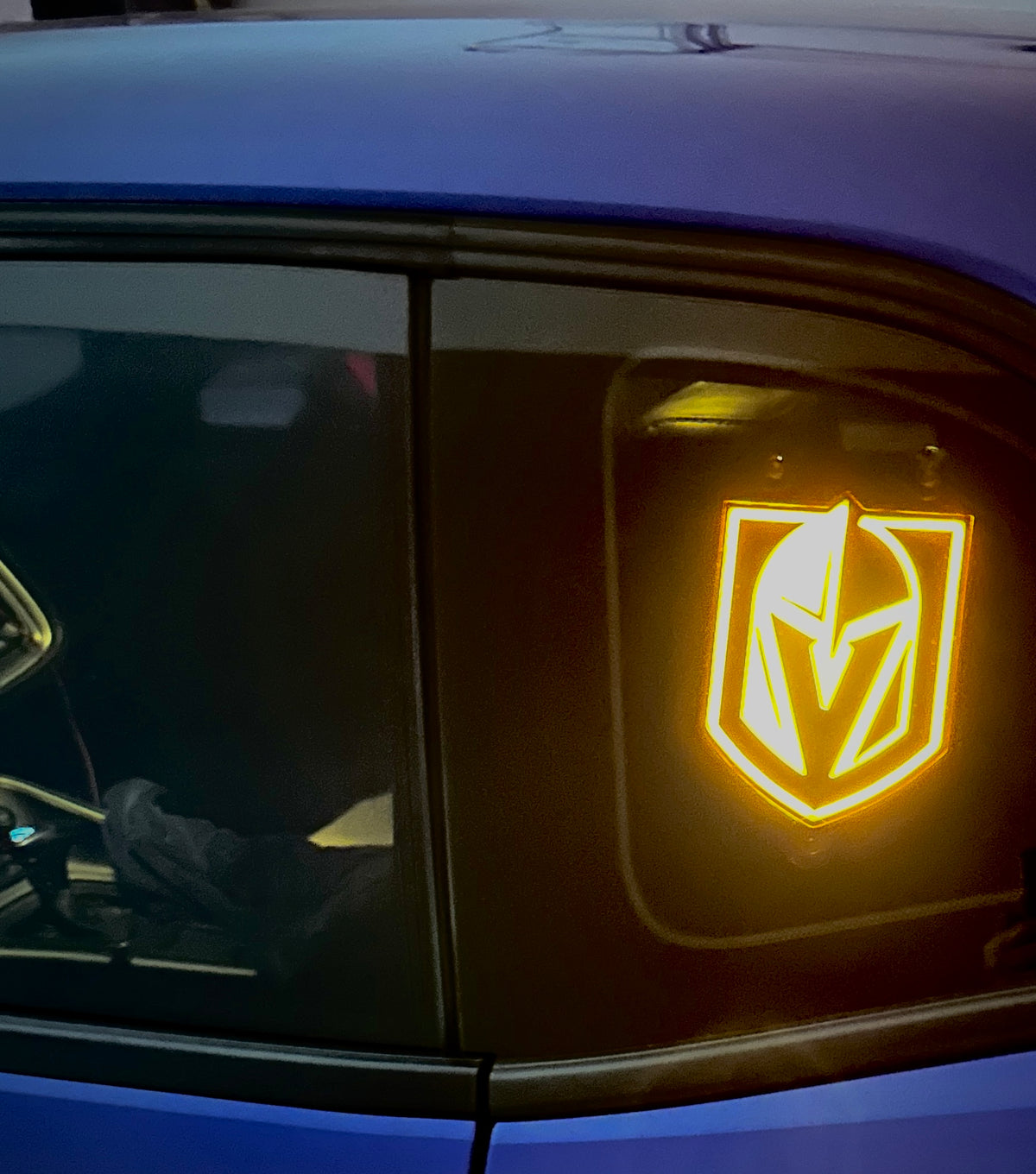 NHL Team Ultra-Bright LED Car Window Marquee