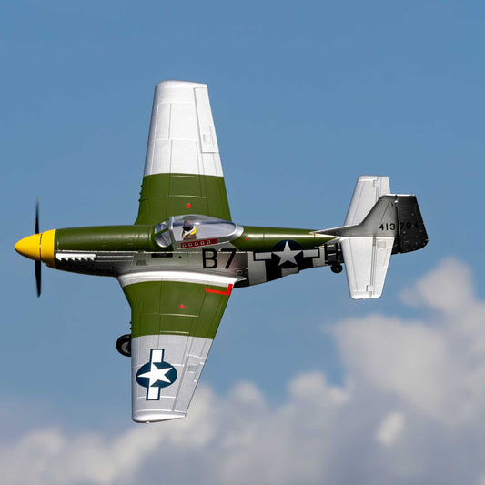 E-flite P-51D Mustang 1.0m BNF Basic with AS3X+ and SAFE Select (EFL02650)