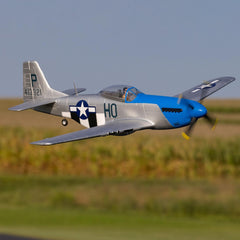 E-flite P-51D Mustang 1.2m BNF Basic with AS3X and SAFE Select “Cripes A’Mighty 3rd” (EFL089500)