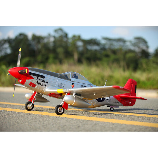 P-51D Red Tail V8 PNP, 1450mm (FMM008PRT)