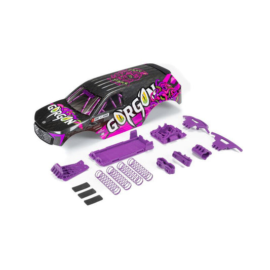 Arrma GORGON Painted Decaled Body Set, Purple (ARA402350)