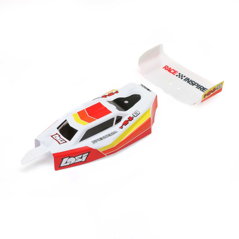 LOSI Body & Wing, Red: Mini-B, BL (LOS210024)