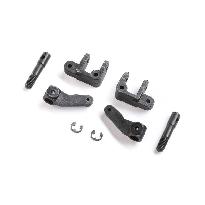 LOSI Spindle, Caster Block, Front Axle Set: Mini JRX2 (LOS214021)