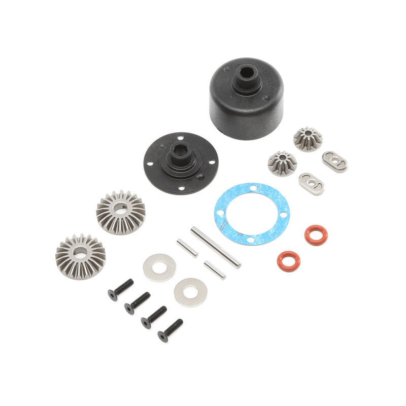 Losi Differential Case and Hardware: 8, 8T RTR (LOS242015)