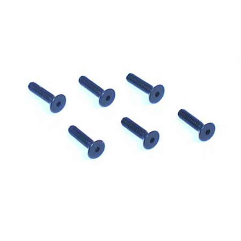 LOSI Flat head Screws, 4-40 x 1/2" (6) (LOSA6220)