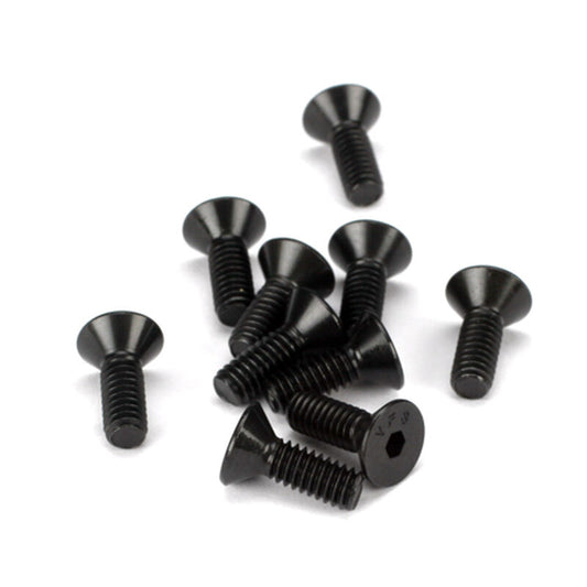 LOSI Flat Head Screws, 8-32 x 1/2" (10) (LOSA6262)