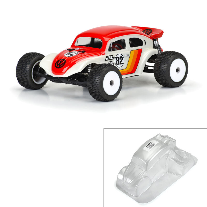 Pro-Line 1/18 Volkswagen Baja Bug Clear Body: Mini-T 2.0 (PRO363300)