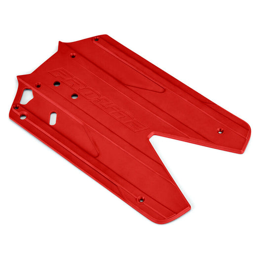 Pro-Line Bash Armor Chassis Protector (Red) for ARRMA 3S Short WB (PRO639607)