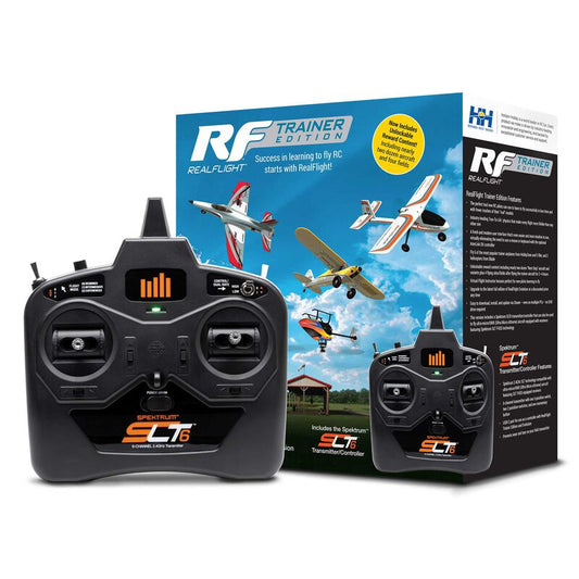 RealFlight Trainer Edition RC Flight Simulator with SLT6 Transmitter/Controller (RFL-1211)