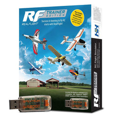 RealFlight Trainer Edition RC Flight Simulator with WS2000 Wireless Simulator USB Dongle (RFL-1212)