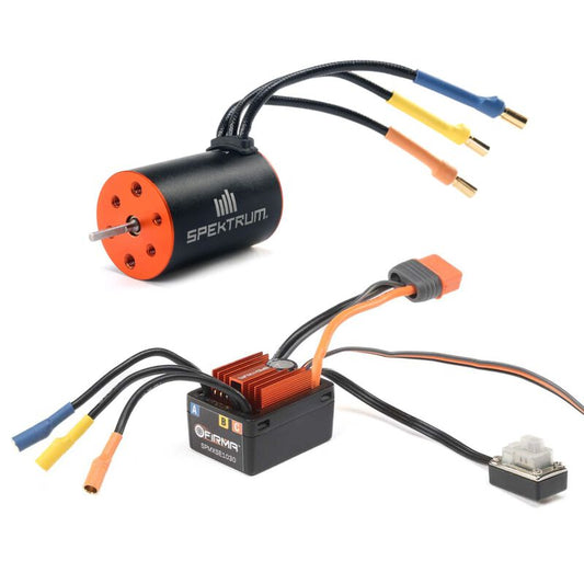 Firma 30A Brushless Smart ESC / 4500Kv Motor Combo: Minis (SPMXSEMC14)