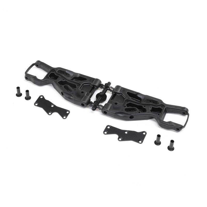 LOSI Front Arm Set with Inserts: 8X, 8XE 2.0 (TLR244086)