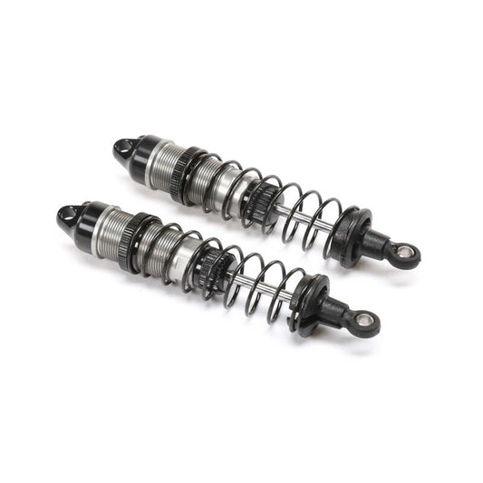 Team Losi Aluminum Rear Shock Set Complete: Mini-T 2.0, Mini-B, BL (TLR313001)