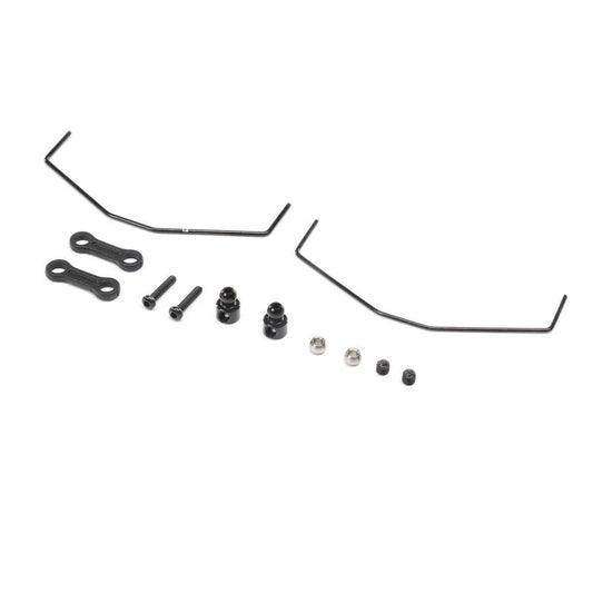 Team Losi Rear Sway Bar Set: Mini-T 2.0, Mini-B, BL (TLR314002)