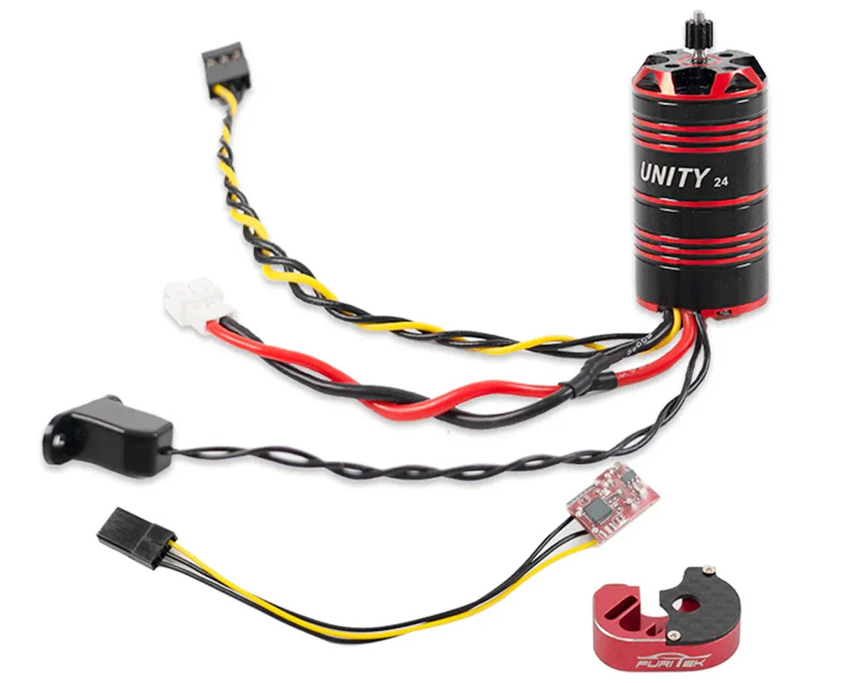 Furitek Axial® SCX24 UNITY24 PRO 2-in-1 Micro FOC Brushless System (3500kV)(FTK-FUR-2584)