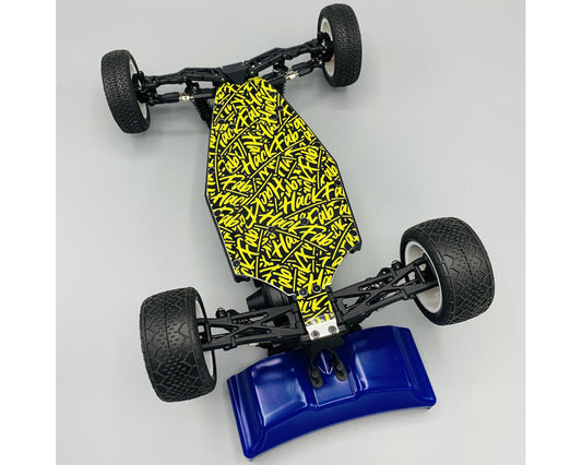 HackFab Losi Mini-B Bomb Chassis Sticker Skin (HFB02030)