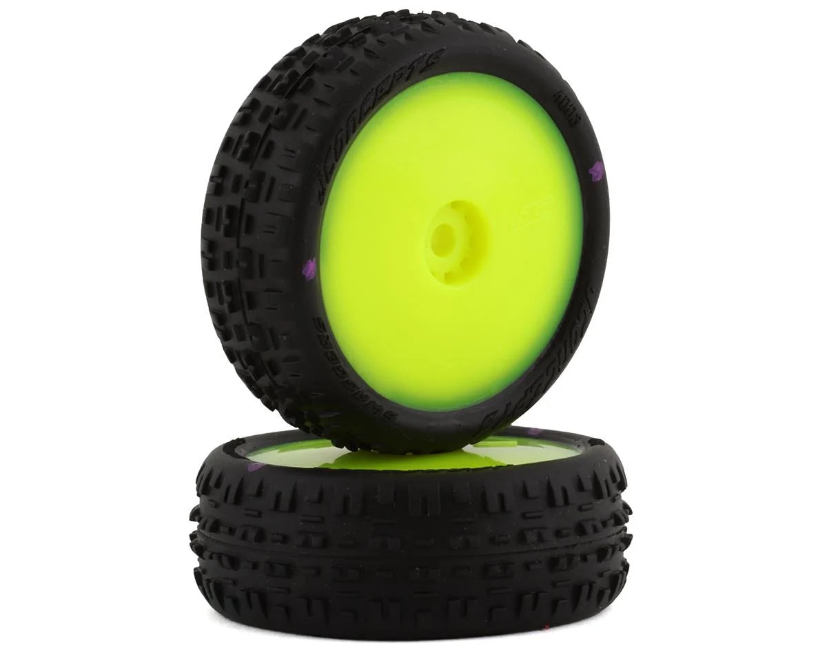 JConcepts: Mini-B Swagger Pre-Mounted Front Tires (JCO4003)