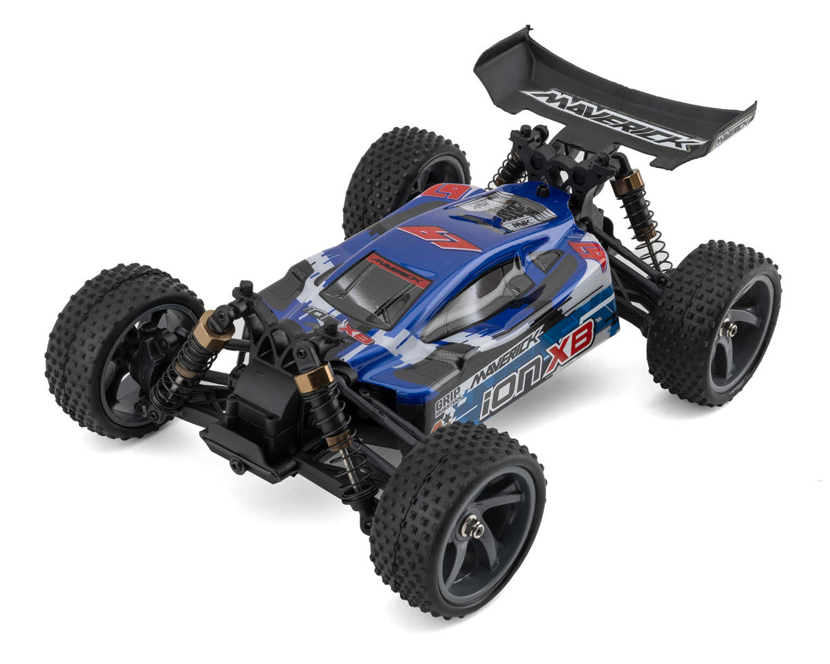 Maverick Ion XB 1/18 RTR Mini 4WD Off-Road Electric Buggy w/2.4GHz Transmitter, Battery & Charger (MVK12807)