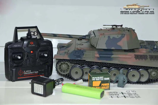 Heng Long V7.0 1:16 German Panther RC Battle Tank FULL PRO VERSION (3819-FULL PRO)