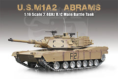 RC Pro 1:16 U.S.A M1A2 Abrams RC Tank - FULL PRO VERSION (3918-FULL PRO)