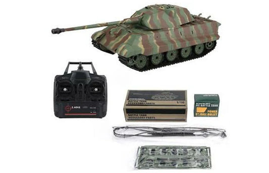 Heng Long 1-16 German King Tiger (Henschel) RC Heavy Tank (3888A-1)