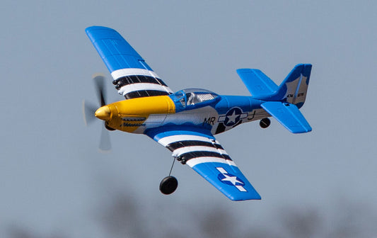 RAGE RC P-51D Obsession Micro RTF Airplane with PASS (Pilot Assist Stability Software) System (RGRA1300V2)